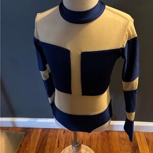 Kids Patrick J Navy and nude Kalani Leo